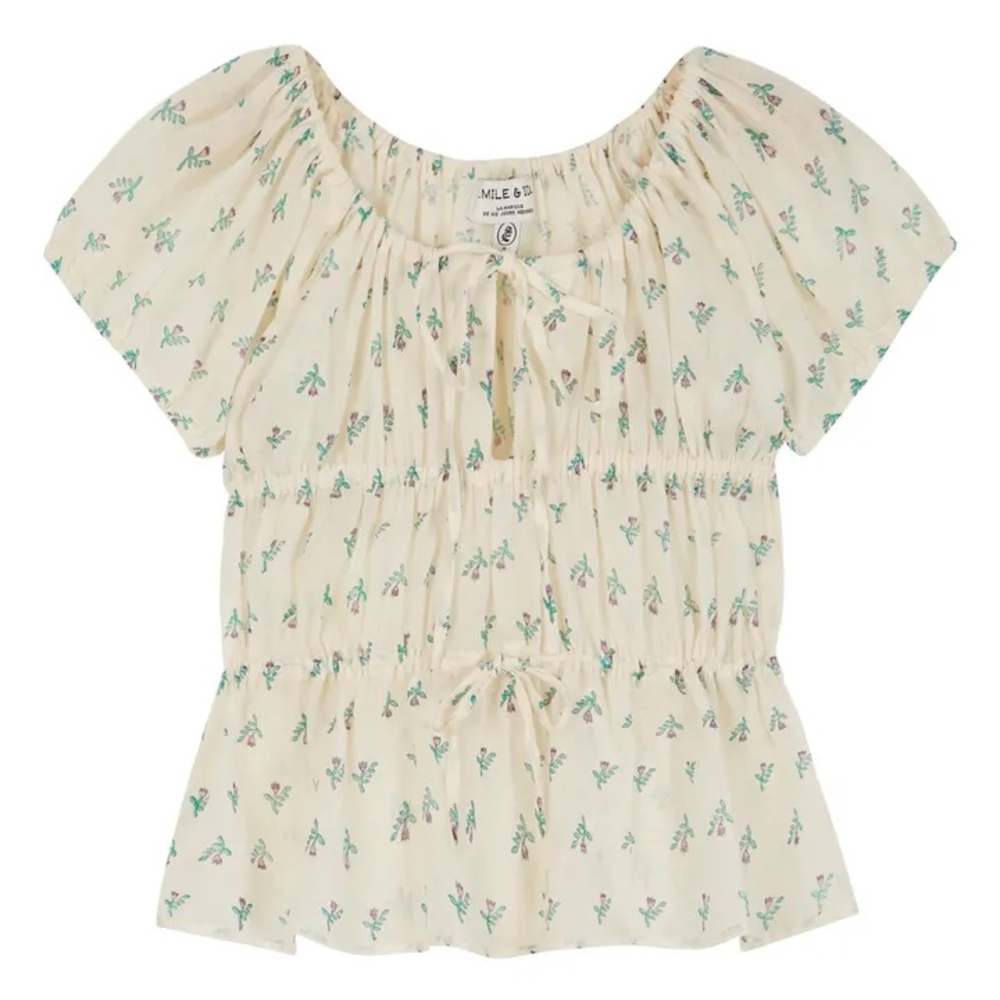 Emile et Ida “Daffodil Blouse Ecru” (L)